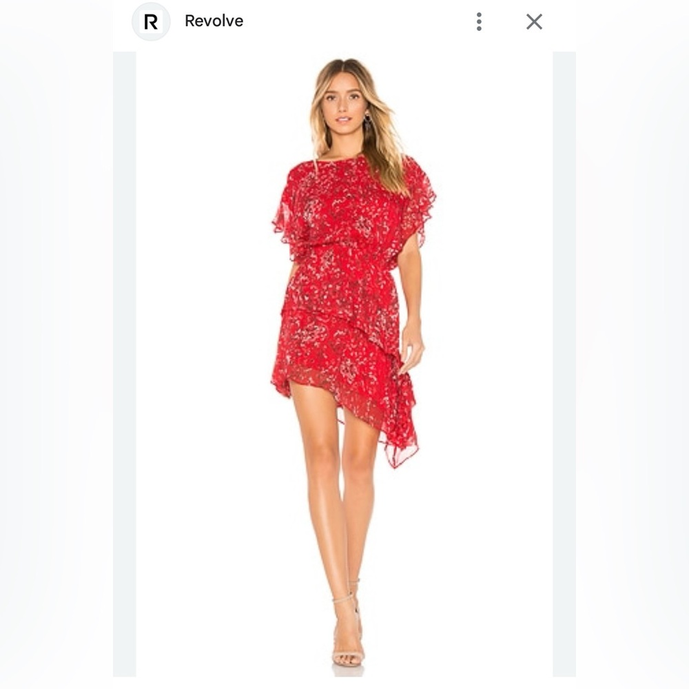 IRO Blame Dress in Red
